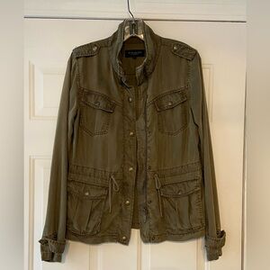 Max Jeans Green Utility Jacket Size Small